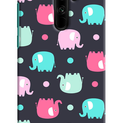 Elephants Redmi Note 8 Pro Hard Case Back Cover by Casekaro