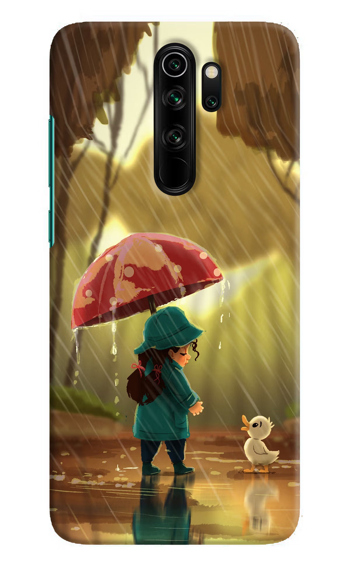 Rainy Day Redmi Note 8 Pro Hard Case Back Cover by Casekaro