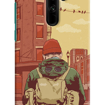 Adventurous Redmi Note 8 Pro Hard Case Back Cover by Casekaro