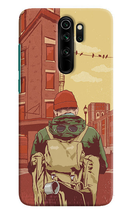 Adventurous Redmi Note 8 Pro Hard Case Back Cover by Casekaro