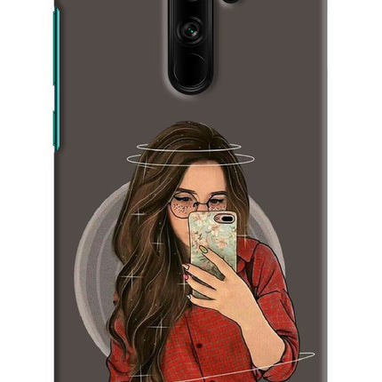 Selfie Queen Redmi Note 8 Pro Hard Case Back Cover by Casekaro