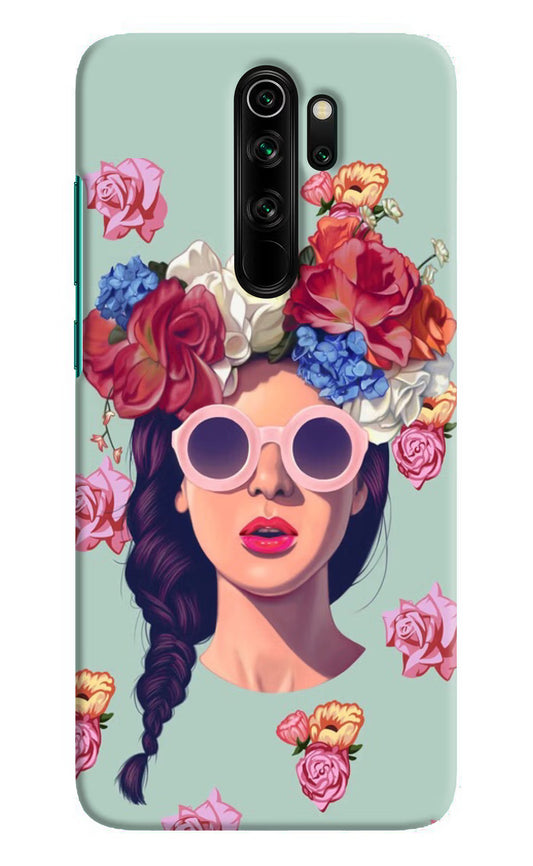 Pretty Girl Redmi Note 8 Pro Hard Case Back Cover by Casekaro