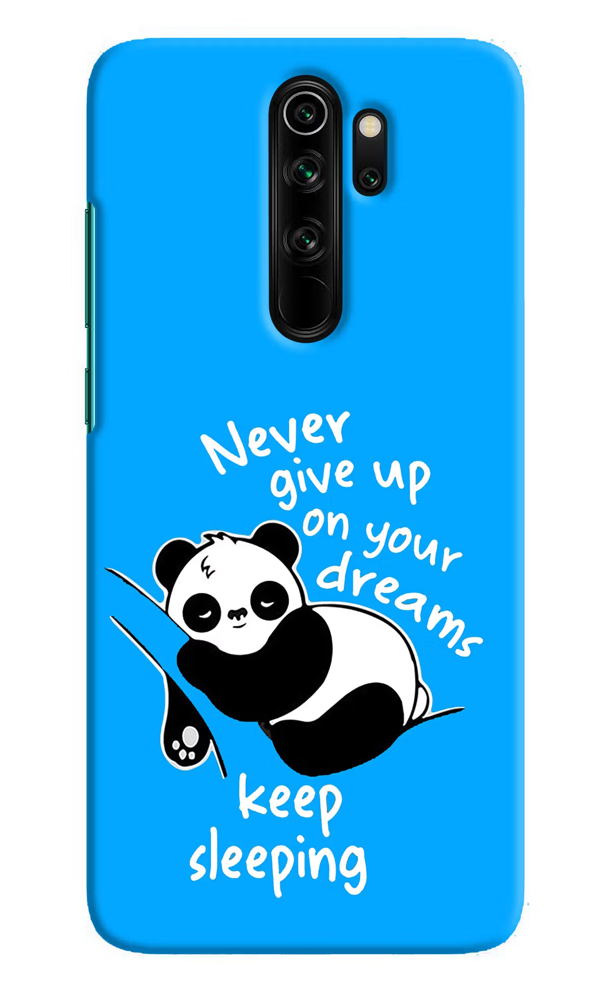 Keep Sleeping Redmi Note 8 Pro Hard Case Back Cover by Casekaro