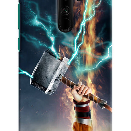 Thor Hammer Mjolnir Redmi Note 8 Pro Hard Case Back Cover by Casekaro
