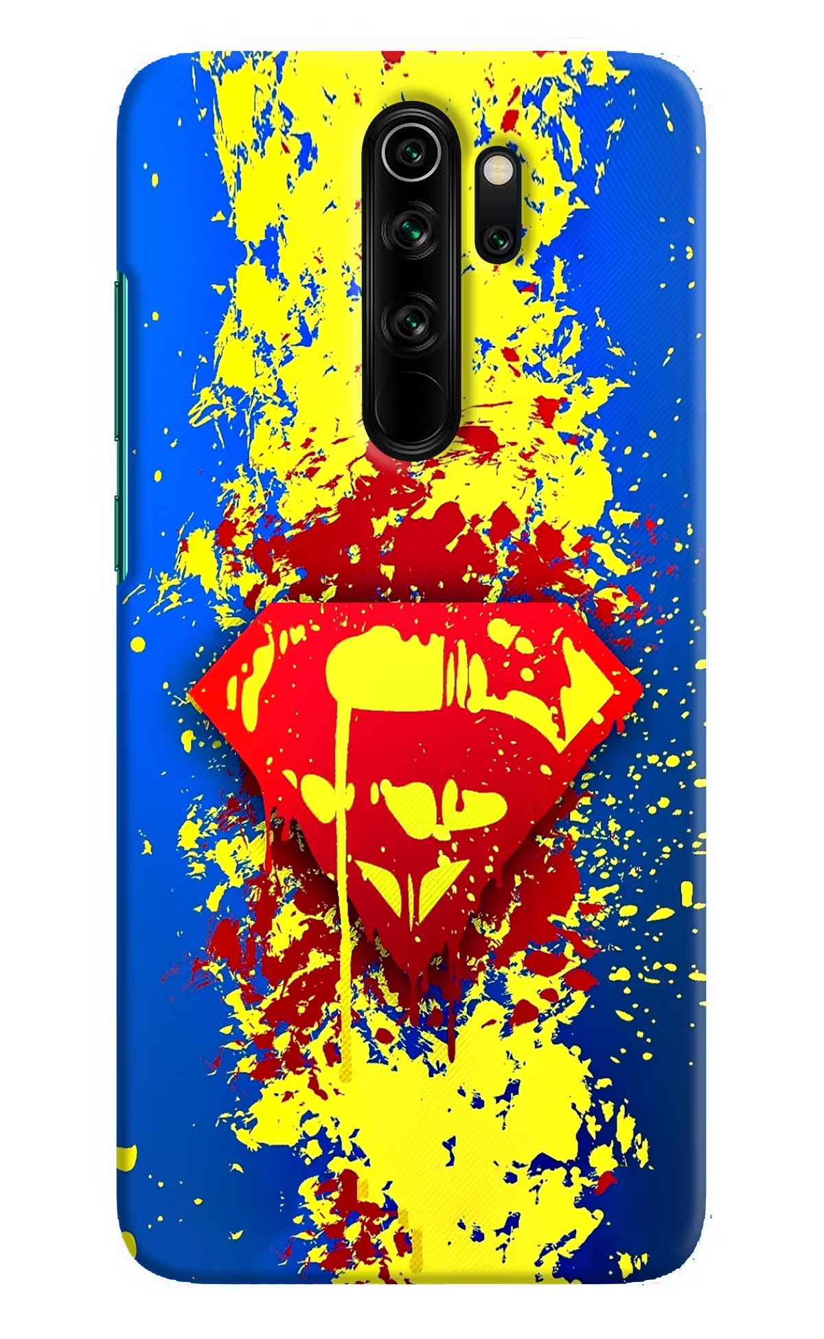 Superman logo Redmi Note 8 Pro Hard Case Back Cover by Casekaro