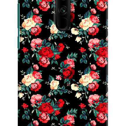 Rose Pattern Redmi Note 8 Pro Hard Case Back Cover by Casekaro