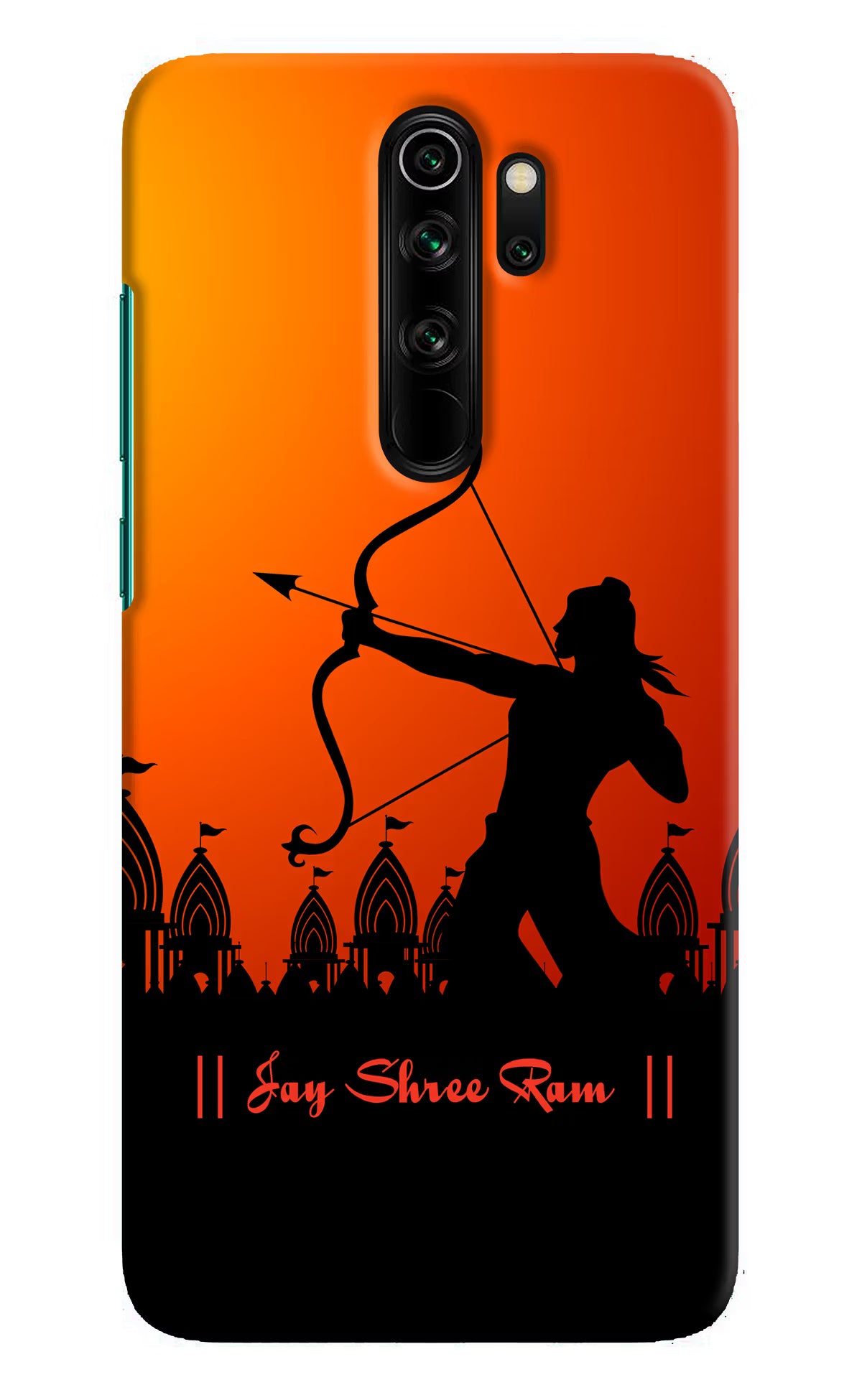 Lord Ram - 4 Redmi Note 8 Pro Hard Case Back Cover by Casekaro