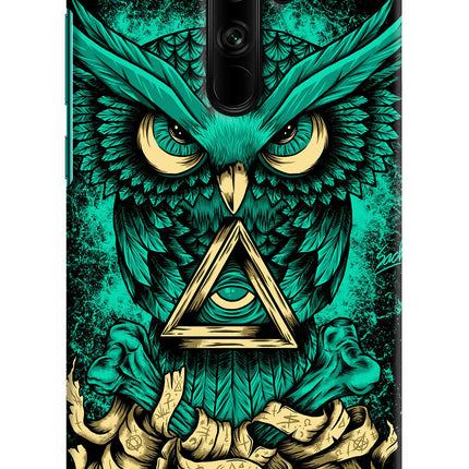 Green Owl Redmi Note 8 Pro Hard Case Back Cover by Casekaro