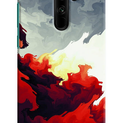 Fire Cloud Redmi Note 8 Pro Hard Case Back Cover by Casekaro