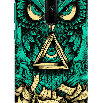 Green Owl Redmi Note 8 Pro Hard Case Back Cover by Casekaro