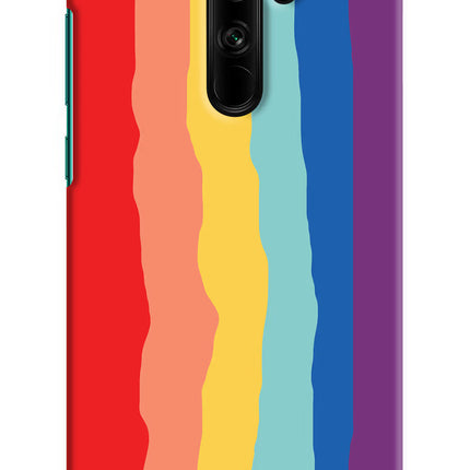 Rainbow Redmi Note 8 Pro Hard Case Back Cover by Casekaro