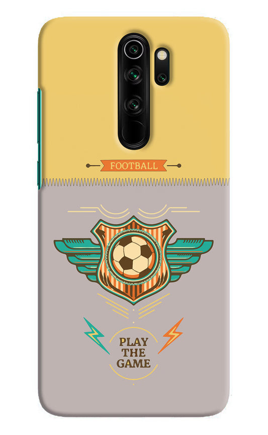 Football Redmi Note 8 Pro Hard Case Back Cover by Casekaro