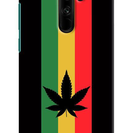 Weed Flag Redmi Note 8 Pro Hard Case Back Cover by Casekaro