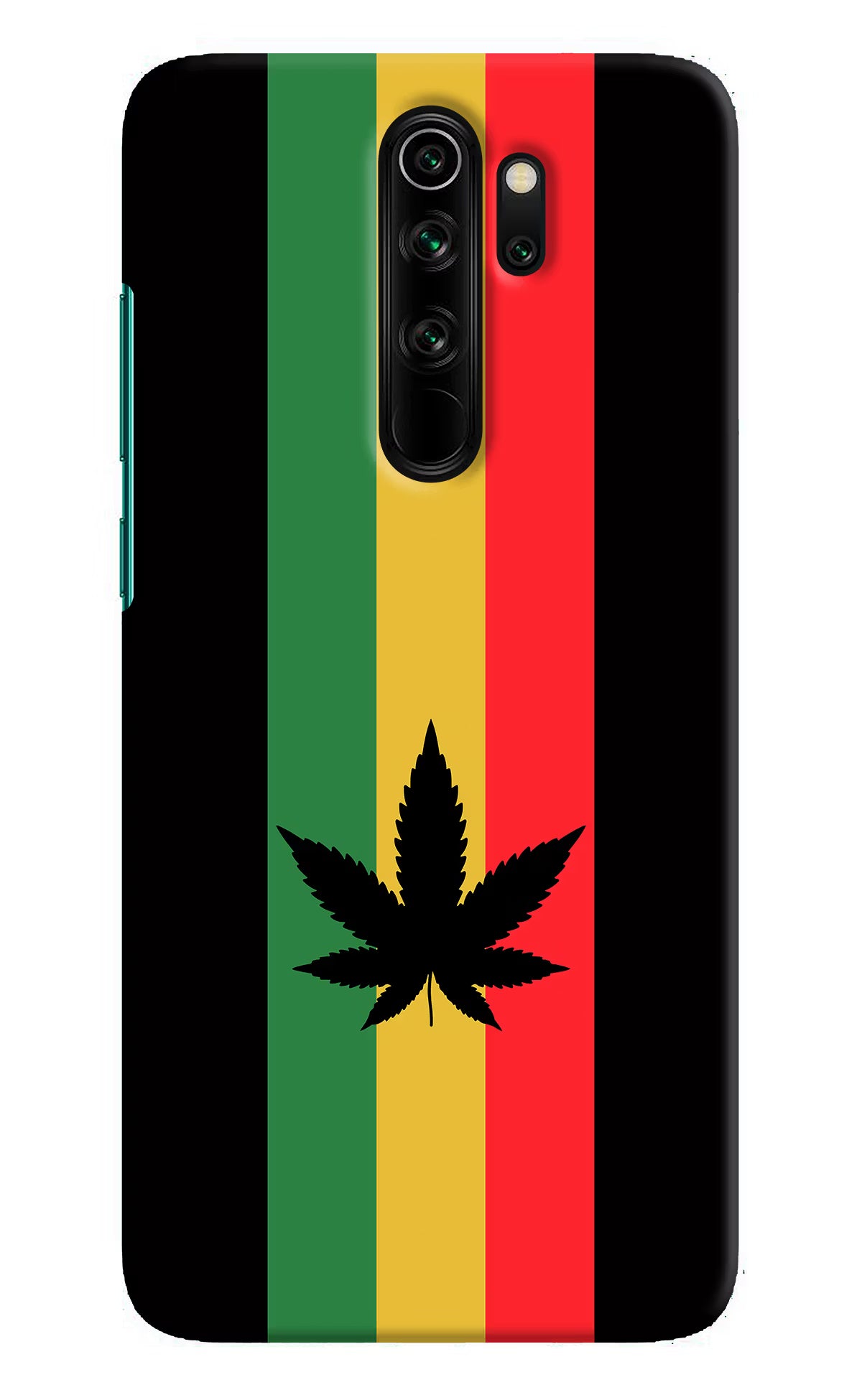 Weed Flag Redmi Note 8 Pro Hard Case Back Cover by Casekaro