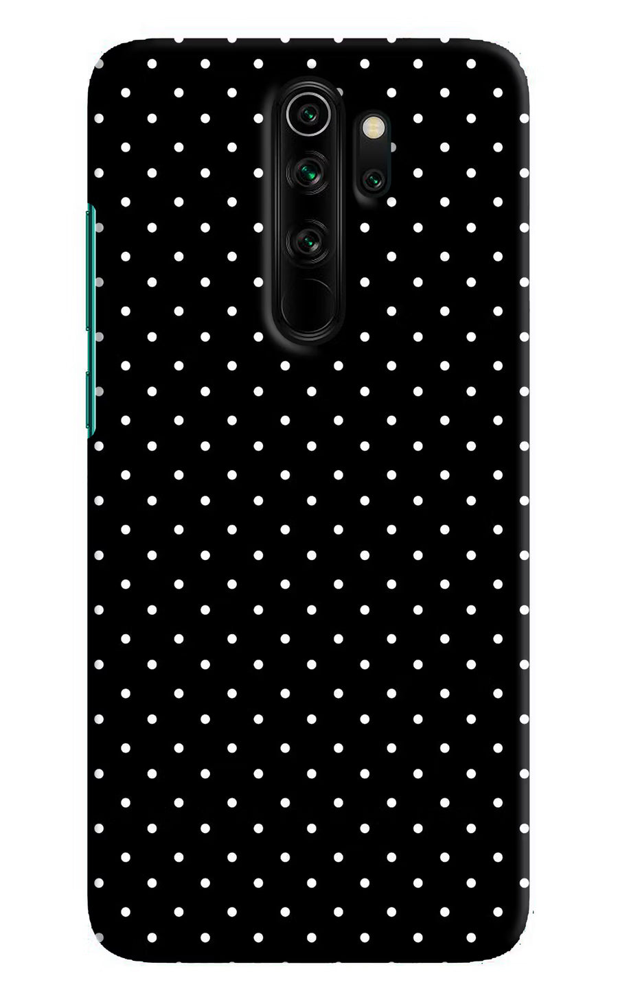 White Dots Redmi Note 8 Pro Back Cover, Hard case