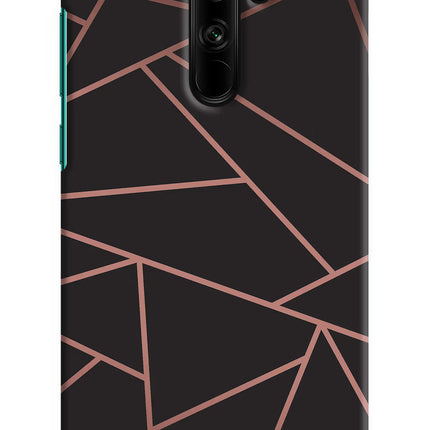 Geometric Pattern Redmi Note 8 Pro Hard Case Back Cover by Casekaro
