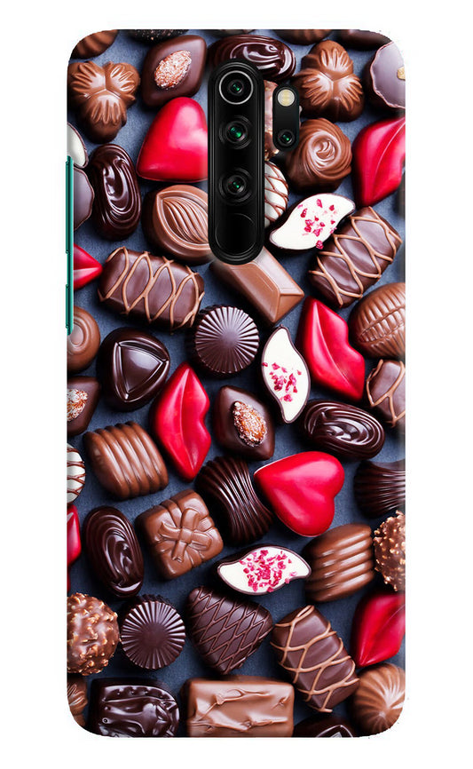Chocolates Redmi Note 8 Pro Hard Case Back Cover by Casekaro