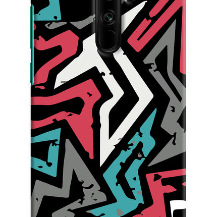 Geometric Graffiti Redmi Note 8 Pro Hard Case Back Cover by Casekaro