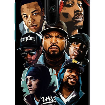 Rappers Redmi Note 8 Pro Hard Case Back Cover by Casekaro