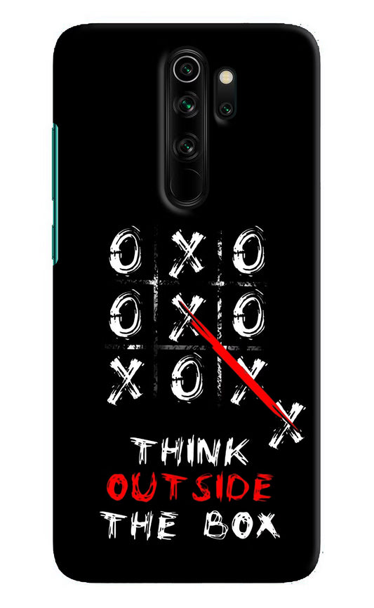 Think out of the BOX Redmi Note 8 Pro Hard Case Back Cover by Casekaro