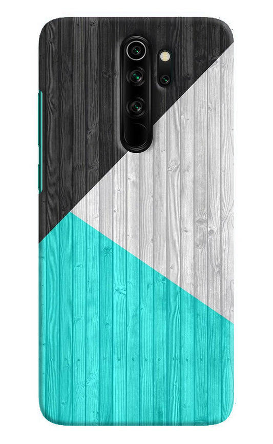 Wooden Abstract Redmi Note 8 Pro Hard Case Back Cover by Casekaro