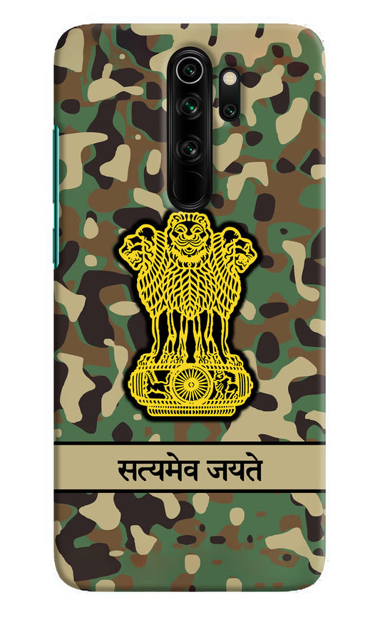 Satyamev Jayate Army Redmi Note 8 Pro Hard Case Back Cover by Casekaro