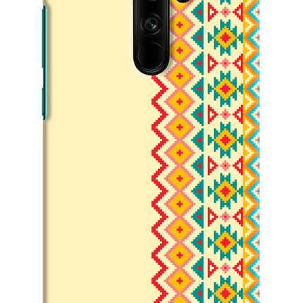 Ethnic Seamless Redmi Note 8 Pro Hard Case Back Cover by Casekaro