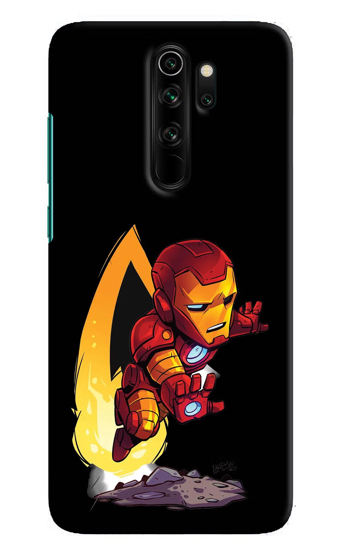 IronMan Redmi Note 8 Pro Hard Case Back Cover by Casekaro