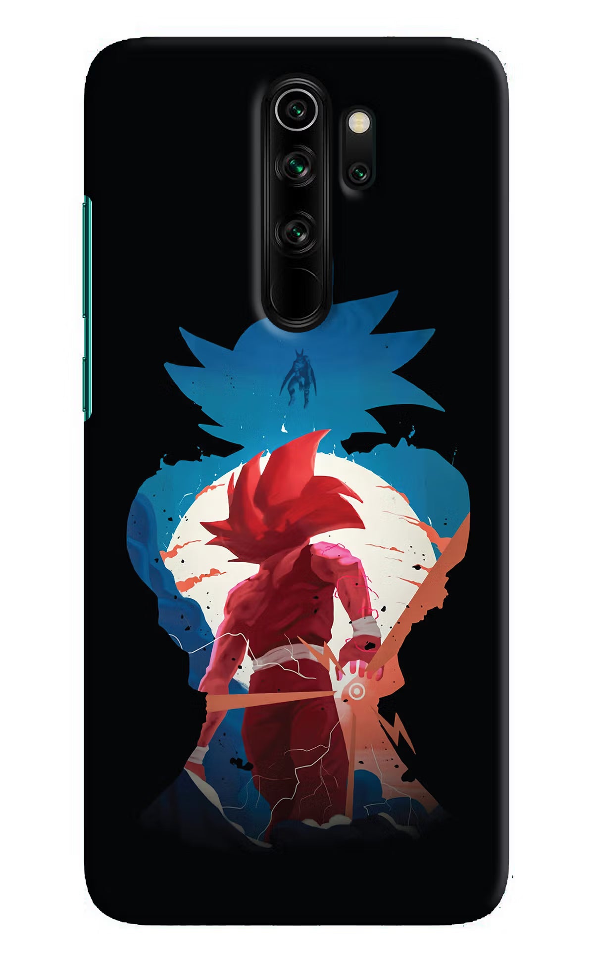 Goku Redmi Note 8 Pro Hard Case Back Cover by Casekaro