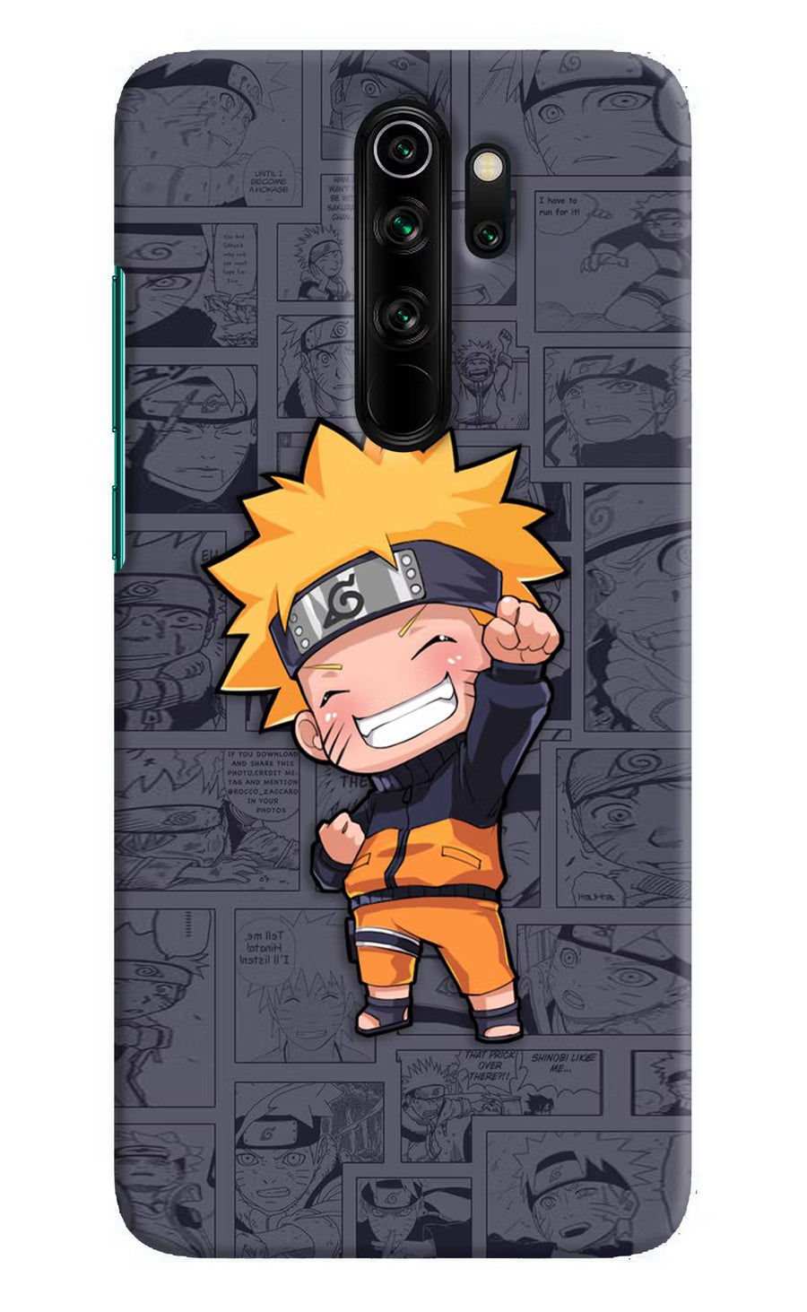 Chota Naruto Redmi Note 8 Pro Back Cover, Hard case