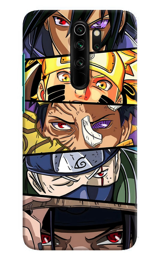 Naruto Character Redmi Note 8 Pro Hard Case Back Cover by Casekaro