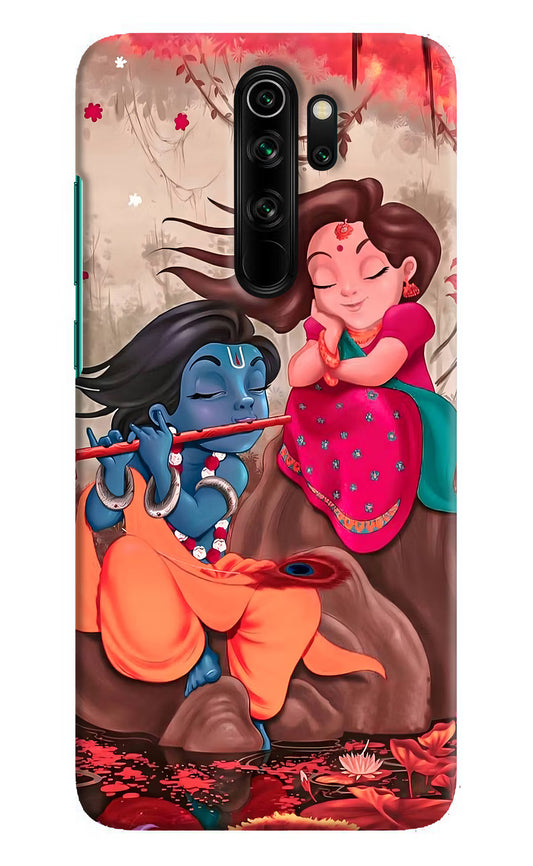 Radhe Krishna Redmi Note 8 Pro Hard Case Back Cover by Casekaro