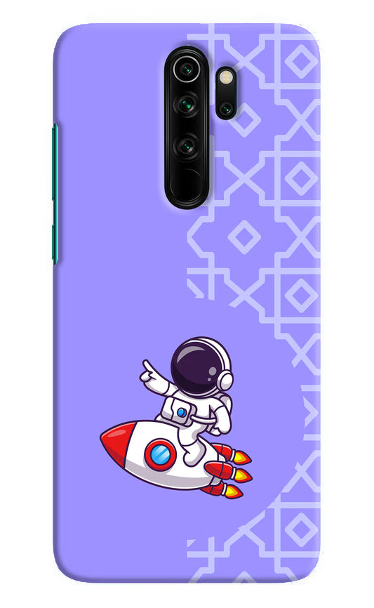 Cute Astronaut Redmi Note 8 Pro Hard Case Back Cover by Casekaro