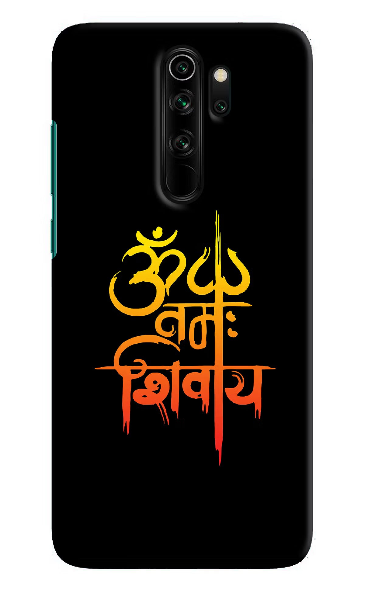 Om Namah Shivay Redmi Note 8 Pro Hard Case Back Cover by Casekaro