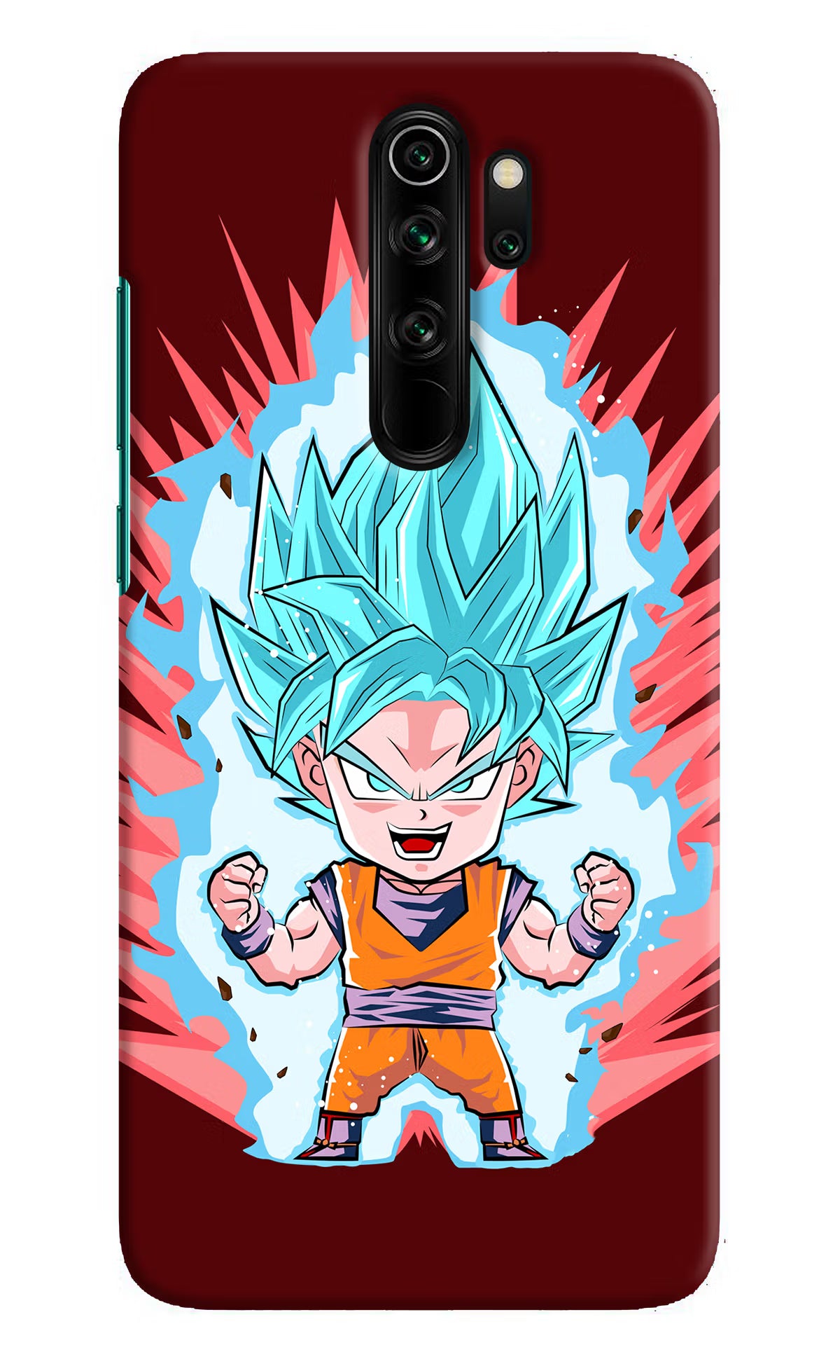 Goku Little Redmi Note 8 Pro Hard Case Back Cover by Casekaro