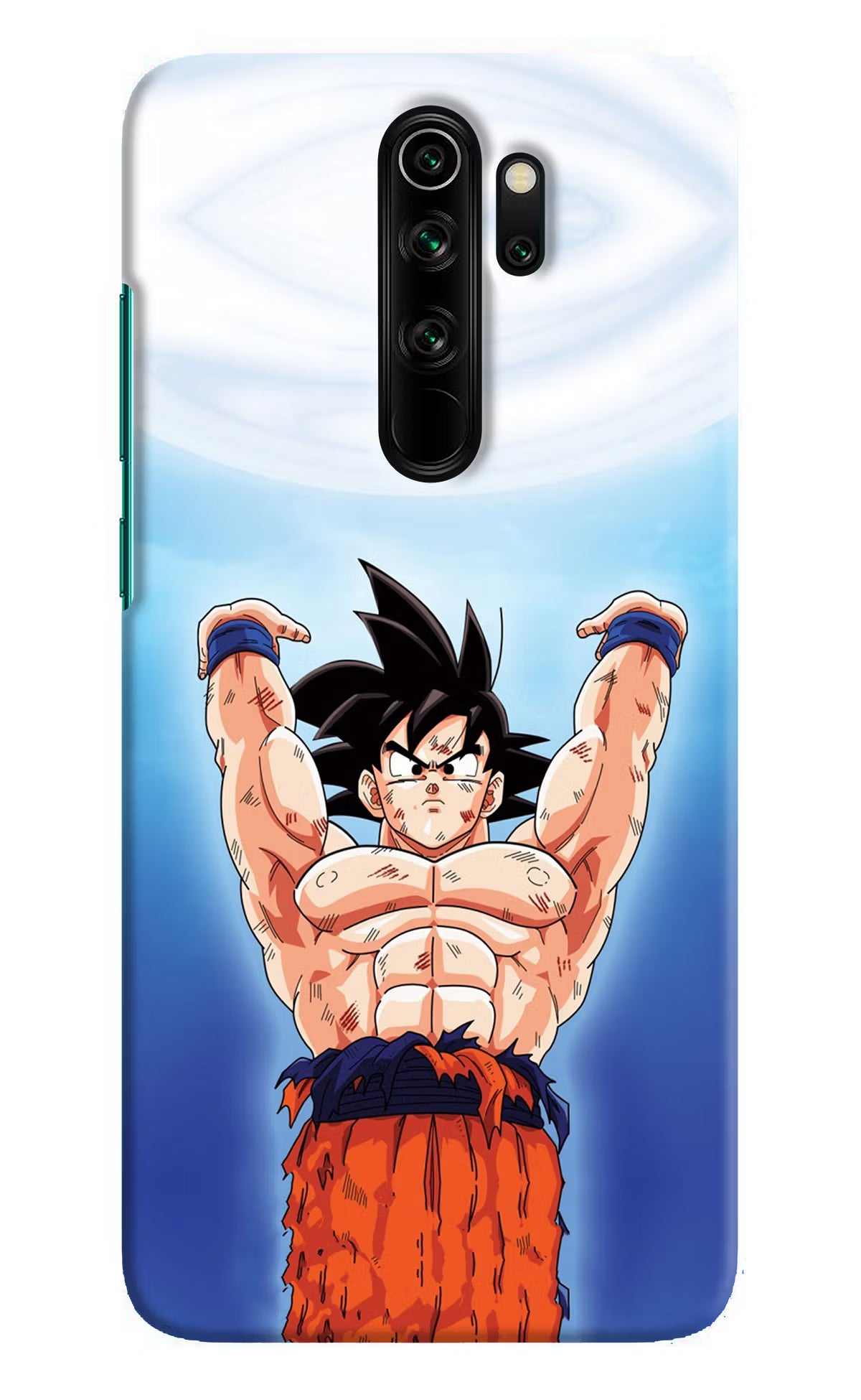 Goku Power Redmi Note 8 Pro Hard Case Back Cover by Casekaro