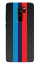 BMW Stripes Pattern Redmi Note 8 Pro Hard Case Back Cover by Casekaro