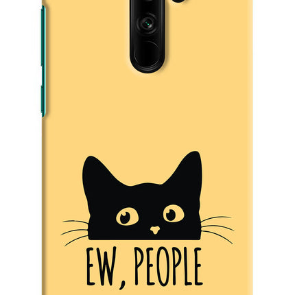 Ew People Catitude Redmi Note 8 Pro Hard Case Back Cover by Casekaro