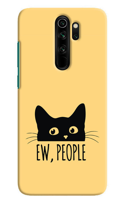 Ew People Catitude Redmi Note 8 Pro Hard Case Back Cover by Casekaro