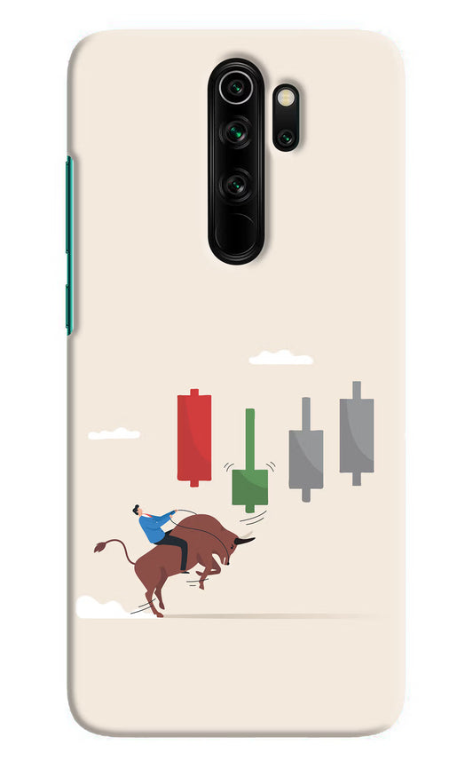 Bull Trading Momentum Redmi Note 8 Pro Hard Case Back Cover by Casekaro