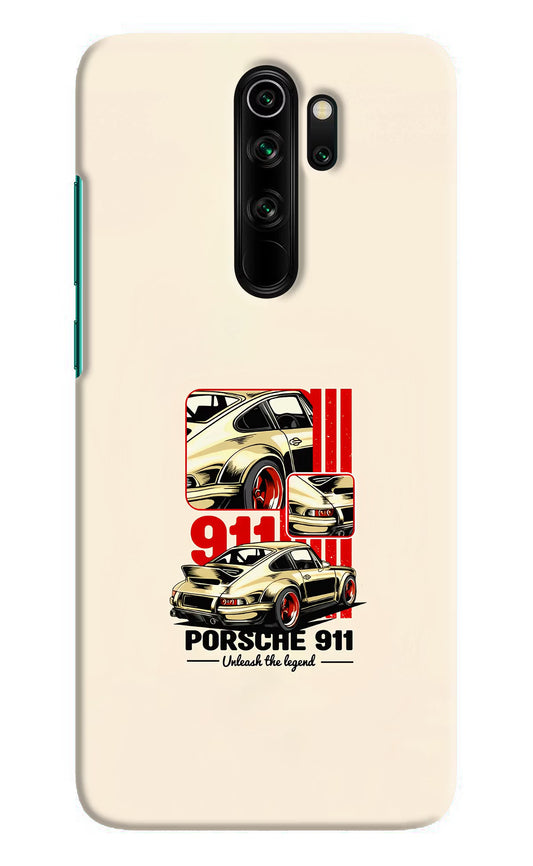 Classic Porsche 911 Redmi Note 8 Pro Hard Case Back Cover by Casekaro