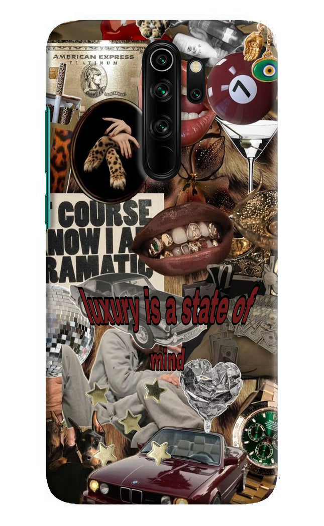 Luxury Redmi Note 8 Pro Hard Case Back Cover by Casekaro