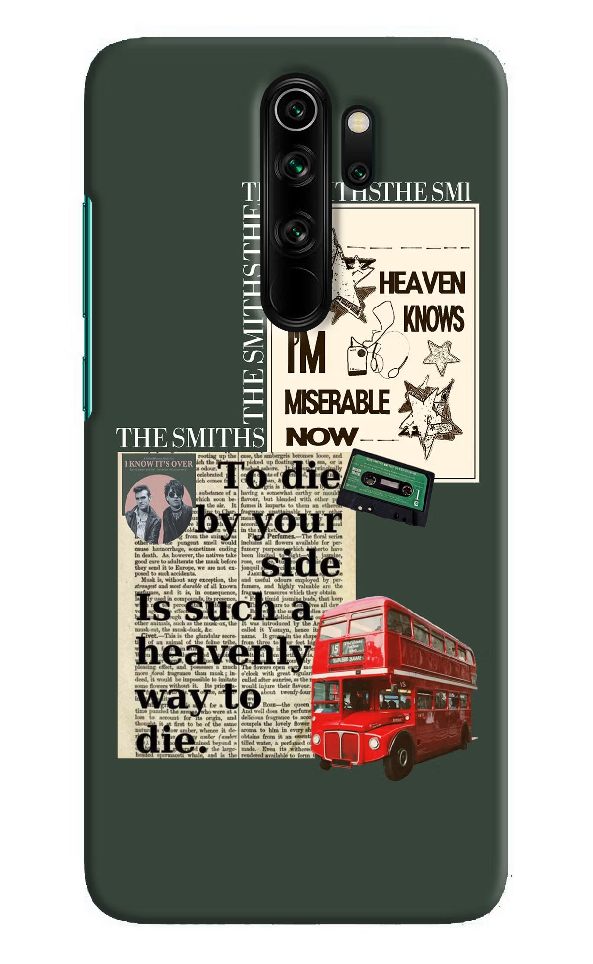 The Smiths Redmi Note 8 Pro Hard Case Back Cover by Casekaro