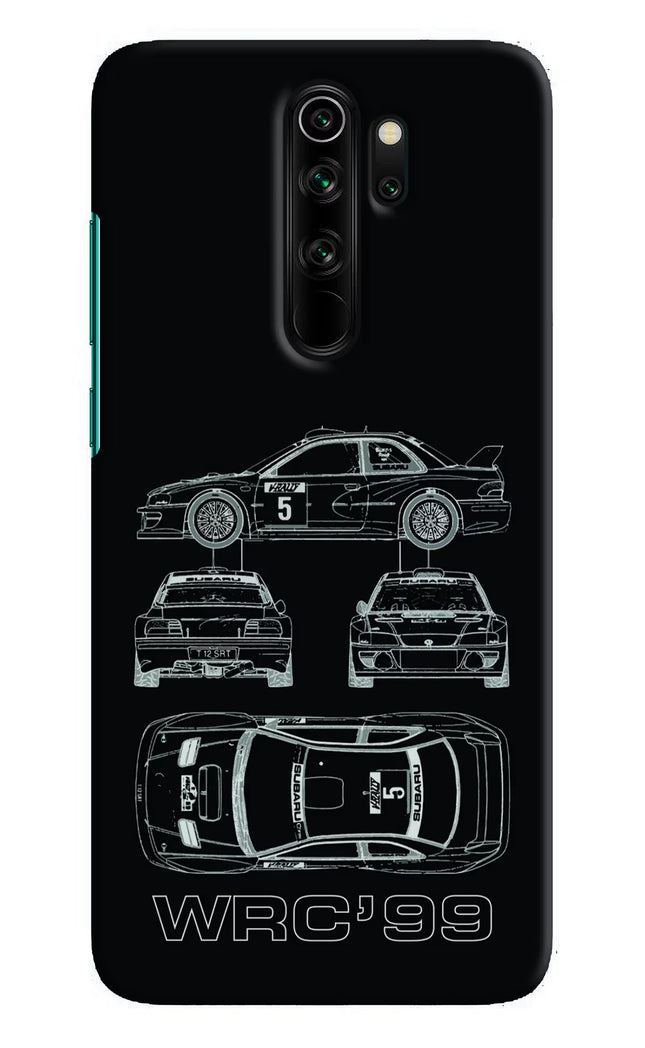 WRC'99 Redmi Note 8 Pro Hard Case Back Cover by Casekaro