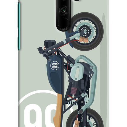 Classic Cafe Racer 99 Redmi Note 8 Pro Hard Case Back Cover by Casekaro