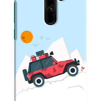 Mountain Trail Beast Redmi Note 8 Pro Hard Case Back Cover by Casekaro