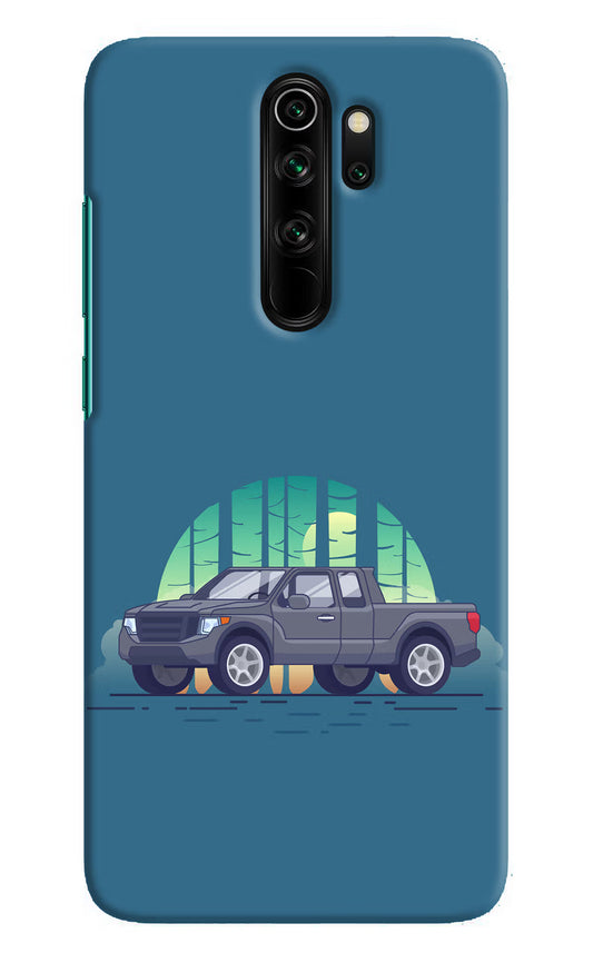 Retro Garage Vibe Redmi Note 8 Pro Hard Case Back Cover by Casekaro