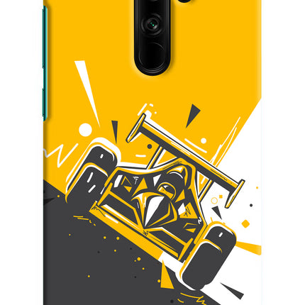 Track King Redmi Note 8 Pro Hard Case Back Cover by Casekaro
