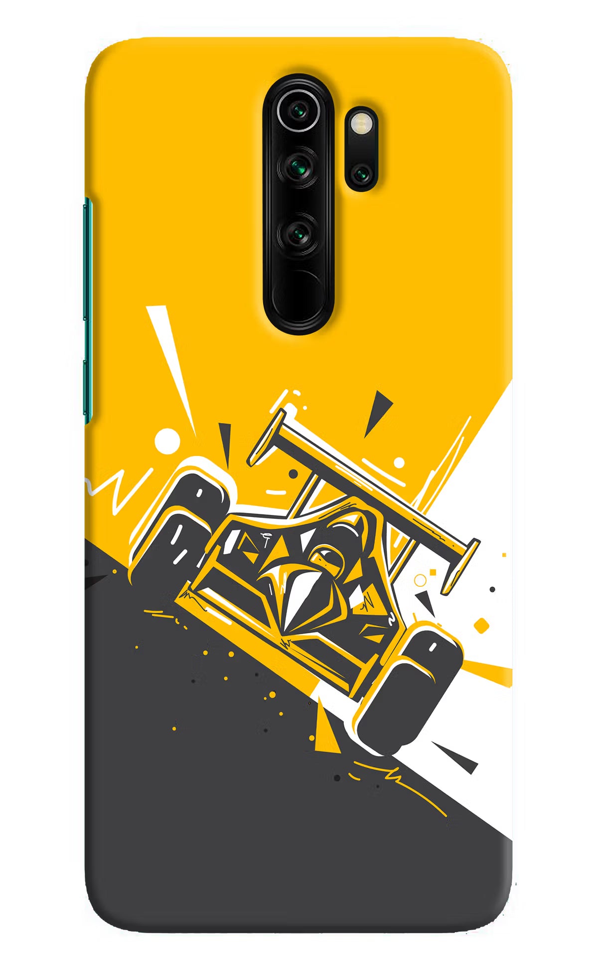 Track King Redmi Note 8 Pro Hard Case Back Cover by Casekaro