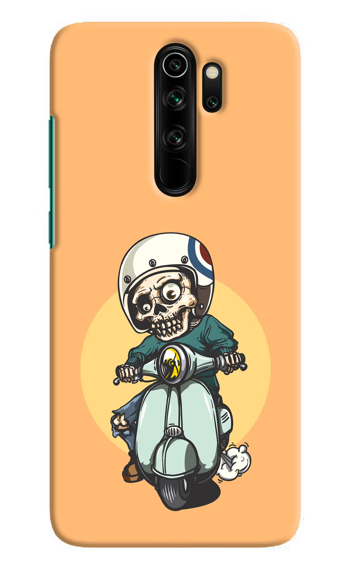 Undead Biker Redmi Note 8 Pro Hard Case Back Cover by Casekaro